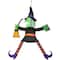 Gemmy Industries; 5ft. Airblown® Inflatable Halloween Crashing Witch with Spell Book; Category:Shop all Inflatables; Image:2